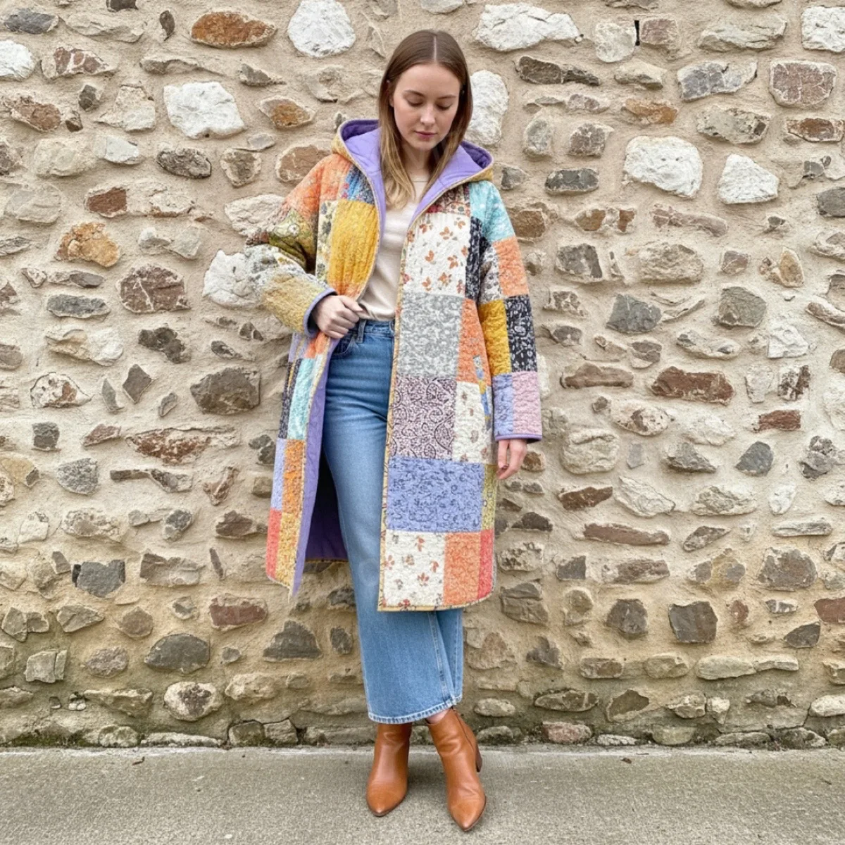 Siena Quilt Coat view 3